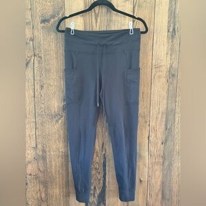 Eddie Bauer Black Cargo Jogger Pants L